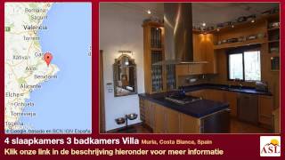 4 slaapkamers 3 badkamers Villa te Koop in Murla, Costa Blanca, Spain