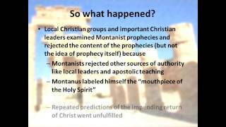 Montanism for the Modern Church