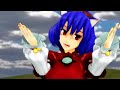 【東方mmd】　神奈子様にネコ耳を付ける結論に至った。