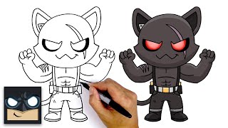 How To Draw Shadow Meowscles | NEW Fortnite Chapter 2 Season 2