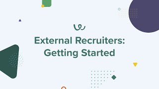 External Recruiters Getting Started