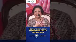 Megawati Minta Semua Kadernya Menangkan Pramono-Rano #shorts