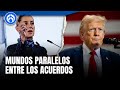 Sheinbaum desmiente declaraciones de Trump sobre reciente conversación