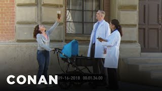 Test Footage Of IBM’s Coffee Delivery Drones | CONAN on TBS