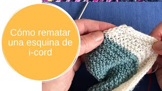 Rematar esquina i-cord