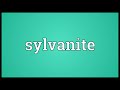 sylvanite meaning