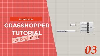 Grasshopper Tutorial for Beginners - Components