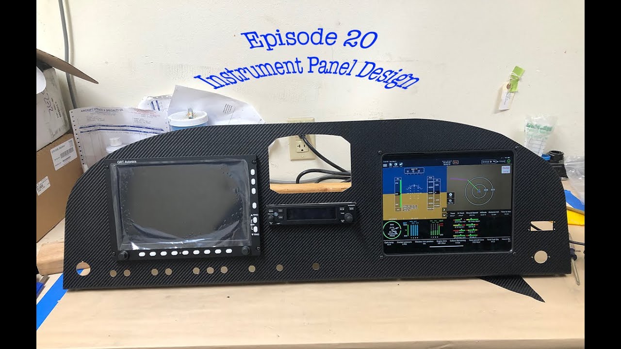 Kitfox 7 Apex Build Episode 20 Instrument Panel Design - YouTube