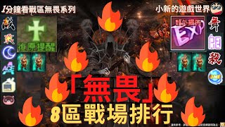 【天堂M】1分鐘看戰區無畏系列: 戰區無畏排行 2023.05.09 EP. 7