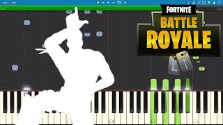 Fortnite Dances - Take The L Piano Tutorial - How To Play Take The L Dance