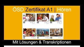 ÖSD A1 Hören | German Listening Exam ÖSD A1