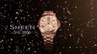 CASIO SHEEN: SHE-3806 Product Video