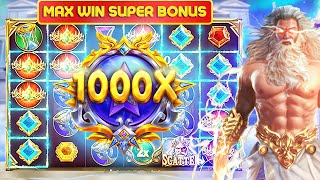 MAX WIN ON NEW GATES OF OLYMPUS 1000 SUPER BONUS