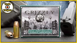 Can It Perform Without The P's?...Grizzly 9MM Standard Pressure Self-Defense AMMO Test!