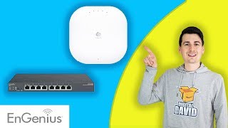 FIRST IMPRESSIONS | Engenius ECS1008P PoE Switch + Engenius ECW120 Access Point