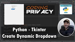 16. Dynamic Dropdown in Tkinter (Python)