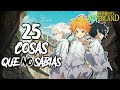 25 COSAS QUE QUIZÁS NO SABÍAS SOBRE THE PROMISED NEVERLAND | (DATOS, EASTER EGGS, CURIOSIDADES)