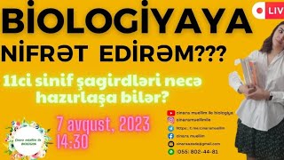 Abituryentem ve Biologiyaya Nifret edirem...?