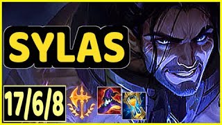 SYLAS VS KASSADIN - 17/6/8 KDA MID GAMEPLAY