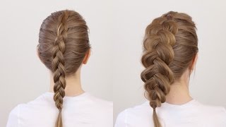 How to: Big Braid on Thin Hair