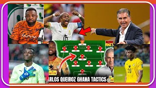 BIG SHOCK😱 BLACK STARS HIDDEN WORLD CUP PLAN🔥✅ CARLOS QUEIROZ TARGET ENGLAND WITH, JORDAN HAPPY WITH