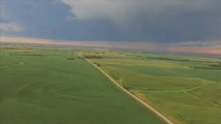 Time-Lapse from a Drone of Eclipse in Beatrice, Nebraska