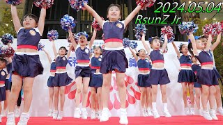 【チア】チアリーディング/チアダンス_RsunZ Jr.[4K60P]博多どんたく/2024.05.04