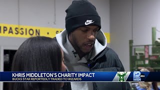 Khris Middleton charity impact