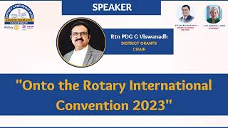 Onto the Rotary International Convention 2023\