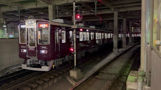 阪急8004f(Memorial8000)川西能勢口到着