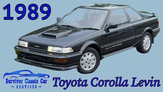 Classic JDM! 1989 Toyota Corolla Levin DOHC Supercharged 4A GZE for sale Survivor Classic Cars Tampa