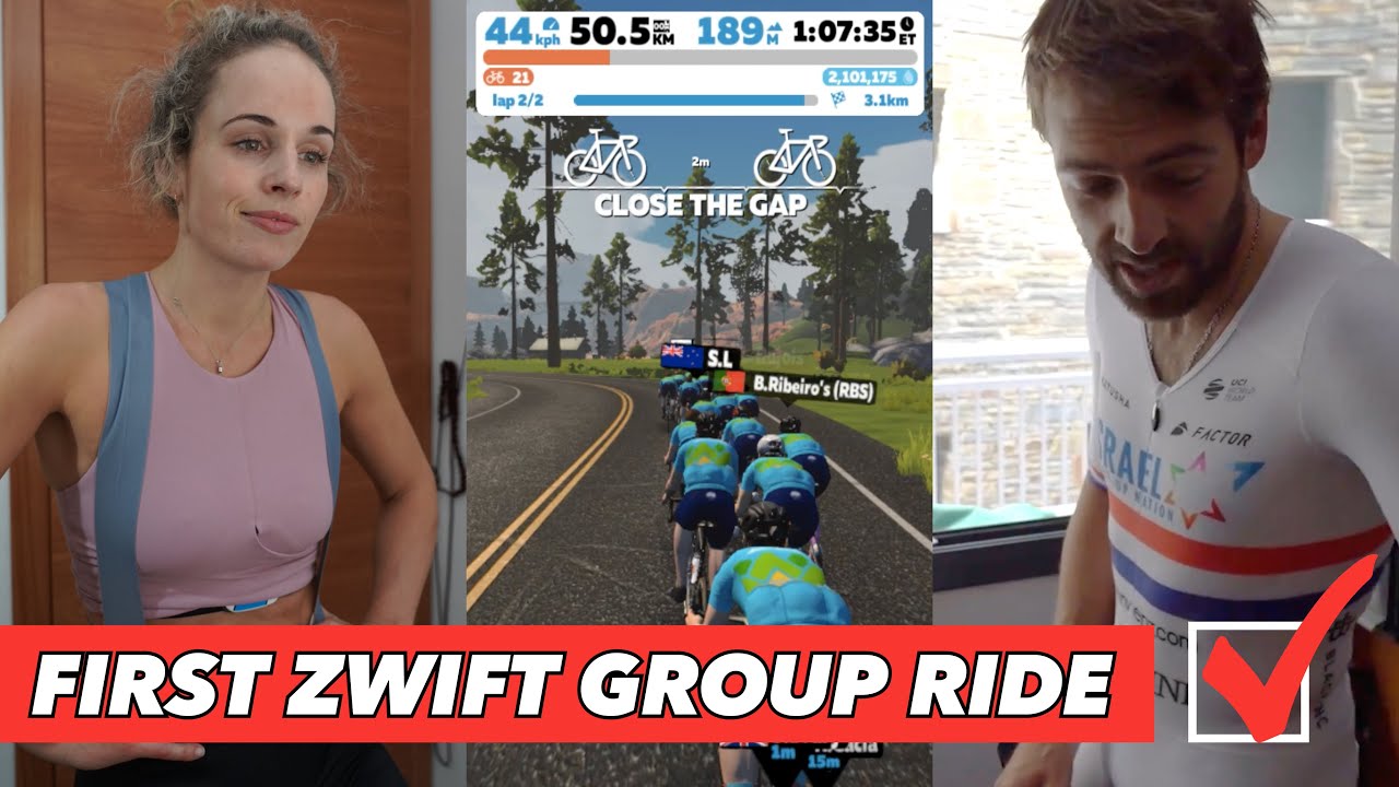 First Group Zwift Ride Youtube