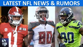 NFL Rumors & News: Rookie Rankings, OJ Howard Trade? Cam Newton & Jadeveon Clowney Free Agency I Q&A