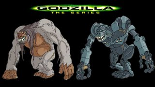 Godzilla The Series [1998 - 2000] - Robo-Yeti Screen Time