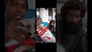 this guy that name is Erick help this homeless man that name Ron get off the street watch till end