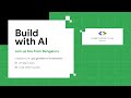 Build with AI - Bengaluru Saturday, 23rd March 2024