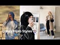 Easy and classy hijab styles ˚˖𓍢ִ໋🌷͙֒✧˚.🎀༘⋆| Every day hijab styles ࣪ ִֶָ☾.⋆˚✿˖°