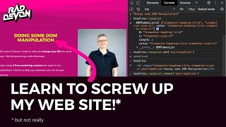 DOM Manipulation with Plain Old Javascript