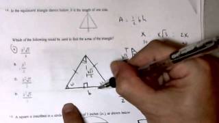 Florida Geometry EOC 2014 Part B