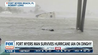 'You're Your Own First Responder': Fort Myers Man Survives Hurricane Ian On Dinghy