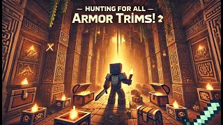 🛡 I’m Finding EVERY Armor Trim in Minecraft! Can I Collect Them All? 🔎