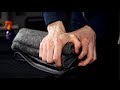 ASMR Felt bag that needs to have his back cracked