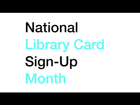 NJ libraries: Get ready for Library Card Signup Month Sept. 2016! NJ libraries: Get ready for Library Card Signup Month Sept. 2016!