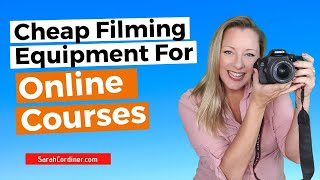 Filming and Video Equipment For Recording Online Courses