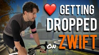 WHAT TO DO WHEN YOU GET DROPPED IN A ZWIFT RACE!