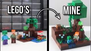 LEGO Minecraft MOC- The Mangrove Swamp!