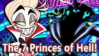 The Seven Princes of Hell And Their Rings Explained! (Helluva Boss and Hazbin Hotel Breakdown!)