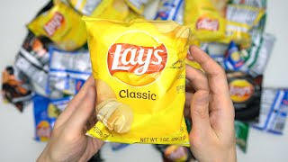 Lay's Potato Chip Variety Pack 40 Packs Unboxing