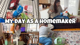 Canadian grocery haul, resetting the house \u0026 taking breaks | homemaker vlog