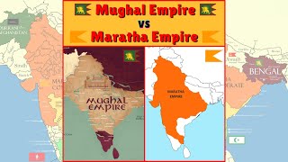 Mughal Empire vs Maratha Empire #shorts #trending #youtubeshorts #facts #short